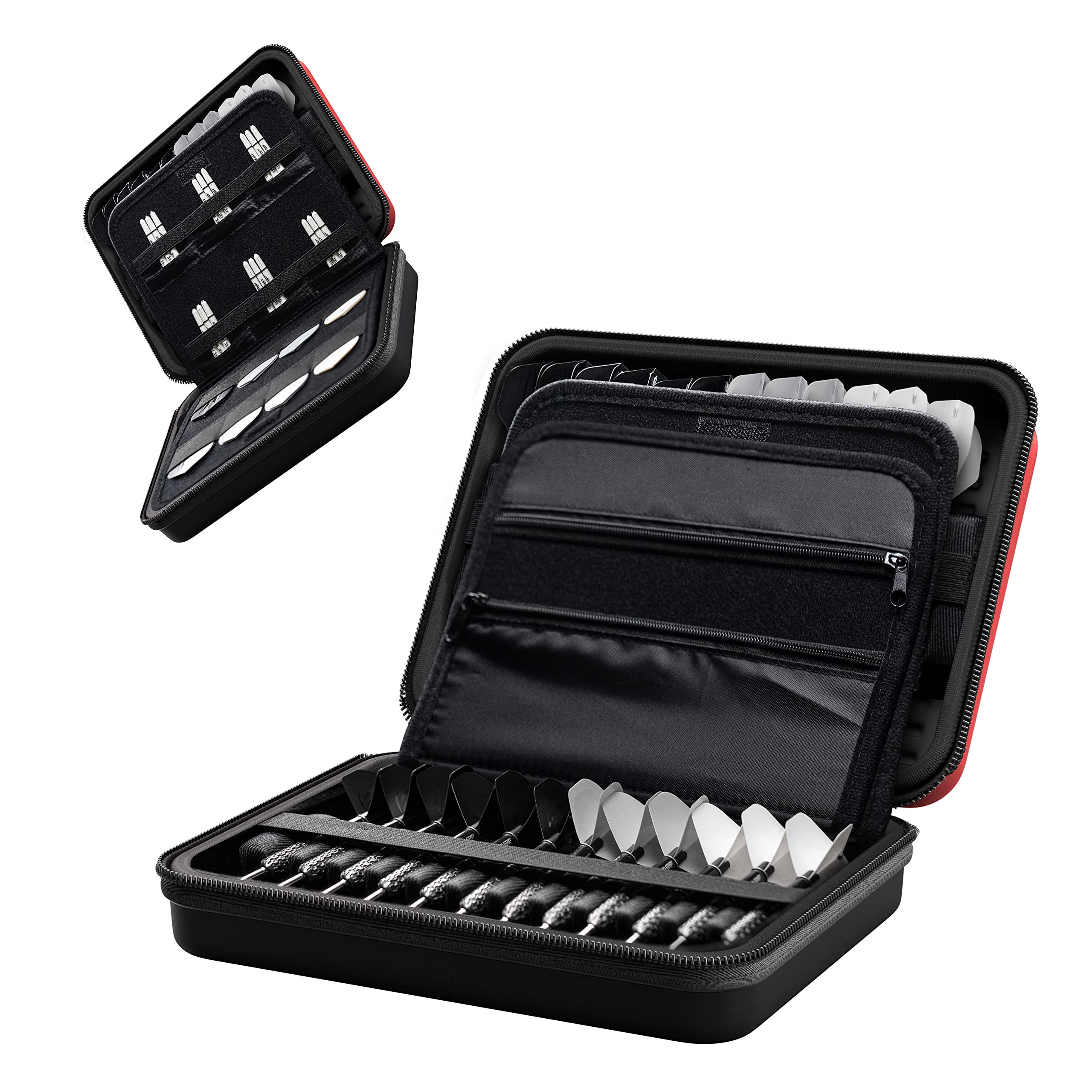 TARGET Darts Takoma Home Darts Wallet in Red - Premium Dart Accessories Kit for Home, Bar & Game Room Entertainment