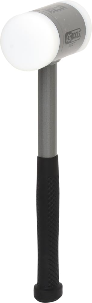 KS TOOLS 1670g Recoil-Free Soft Faced Hammer - Non-Marring, Shock Absorbing for Auto Repair, Woodworking & Metalworking Projects