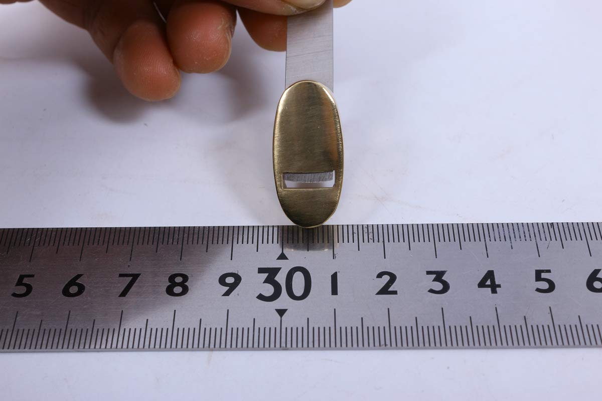 Brass Convex Bottom Planes Set for Guitar & Violin Making - Mini Steel Blade Woodworking Tools for Luthiers & Craft Projects - Perfect for Instrument Repair, DIY Wood Carving, and Fine Woodworking