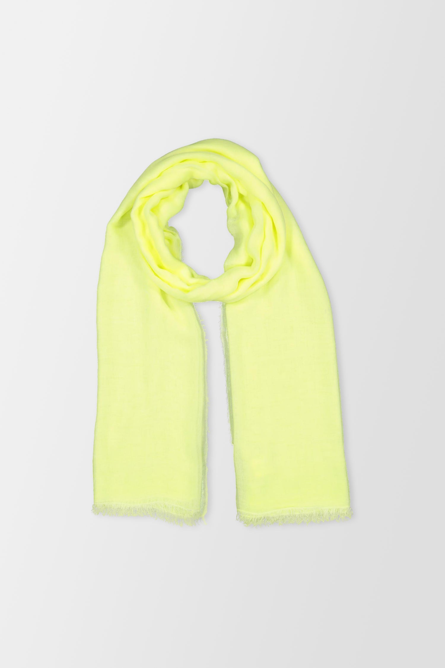 Faliero Sarti Yellow Silk Scarf - Luxury Womens Fashion Accessory for Office, Travel & Special Occasions