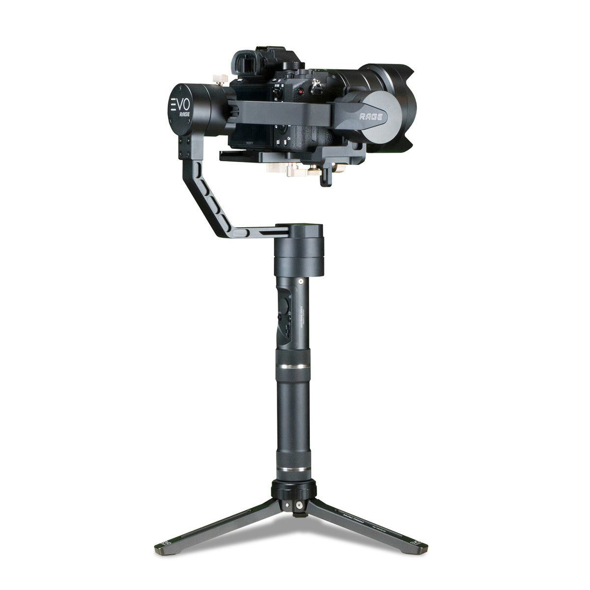 EVO Gimbals Rage Gen2 3-Axis Stabilizer for DSLR & Mirrorless Cameras - Professional Video Stabilization for Vlogging, Filmmaking & Travel Photography