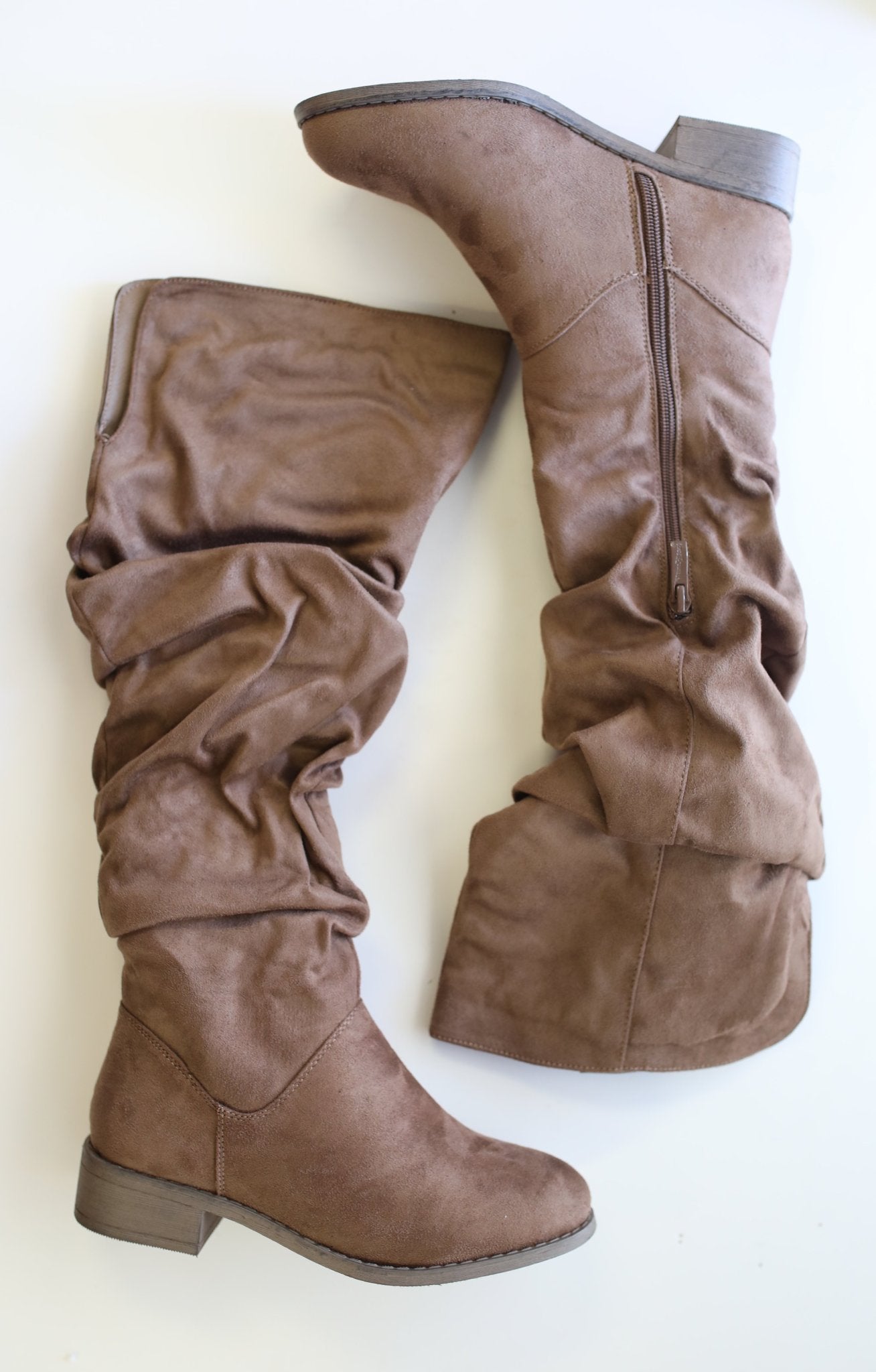 Olympia Boots - Women's Comfortable Taupe Ankle Boots for Walking, Work & Casual Outfits | Slip-Resistant & Lightweight | Perfect for Office, Travel & Everyday Wear