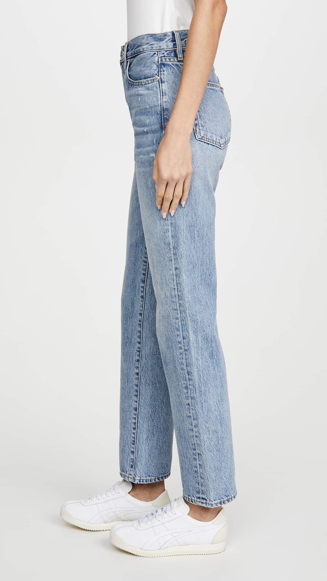 Women's High Waist Skinny Jeans - Classic London Style Denim Pants for Casual & Office Wear