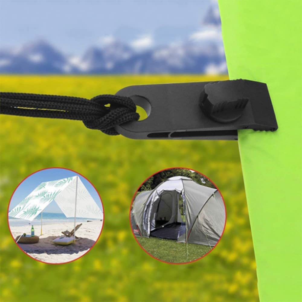 Heavy Duty Tarp Clips 10Pcs - Secure Tarps, Awnings for Camping & Canopies