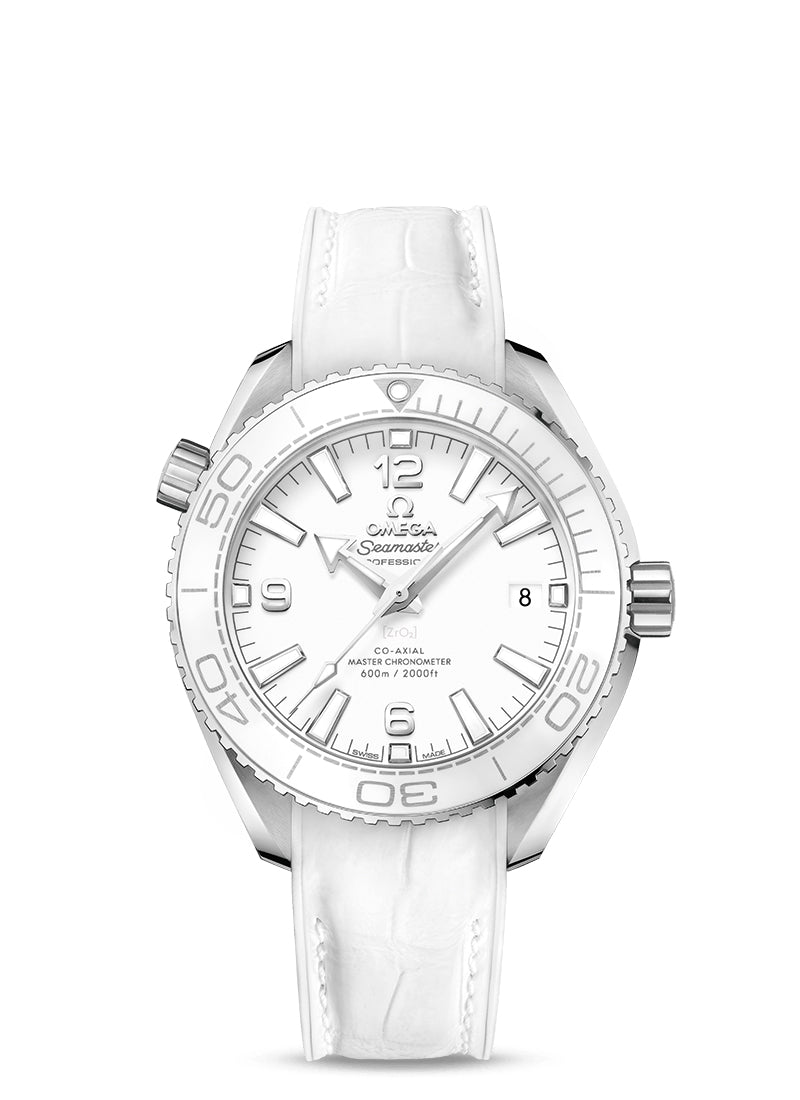 Omega Seamaster Planet Ocean Co-Axial Master Chronometer Stainless Steel Women's Watch - Luxury Dive Watch for Professional Women, Swimming & Everyday Wear