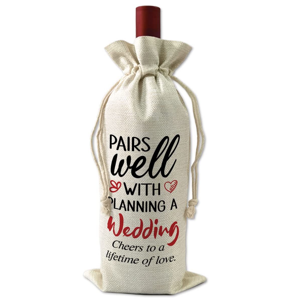 BiuNiuring Wedding Proposal & Bridal Shower Gifts - Future Mr & Mrs Champagne Wine Bags - Perfect for Engagement Parties, Bachelorette Gifts & Wedding Planning - Celebrate Love with Romantic Couple Gifts for Anniversaries & Special Occasions