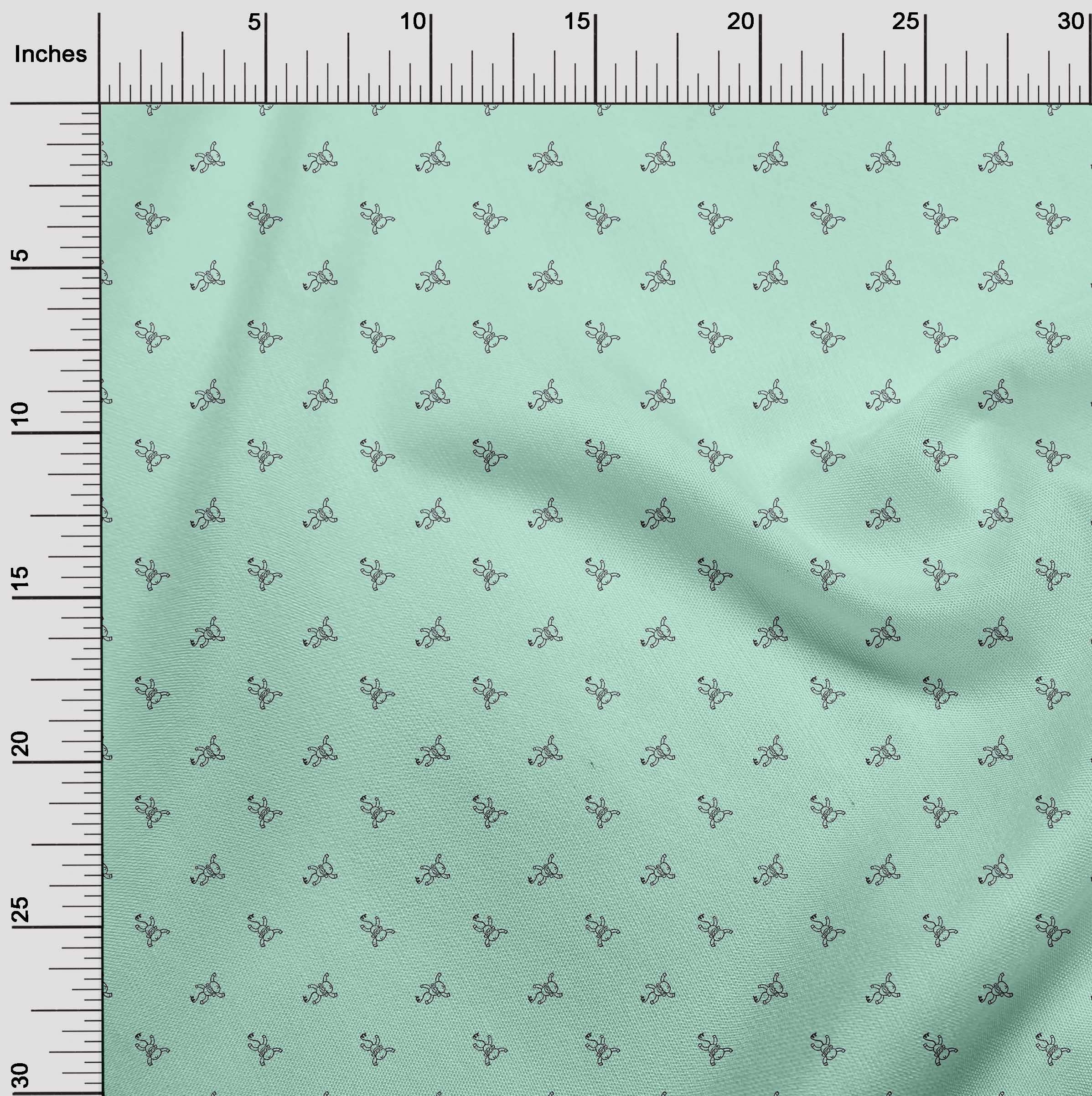 Premium Cotton Silk Blend Mint Green Fabric for Kids - 42 Inch Wide by The Yard - DIY Clothing, Sewing Supplies & Craft Projects - Perfect for Dresses, Quilting, and Home Decor
