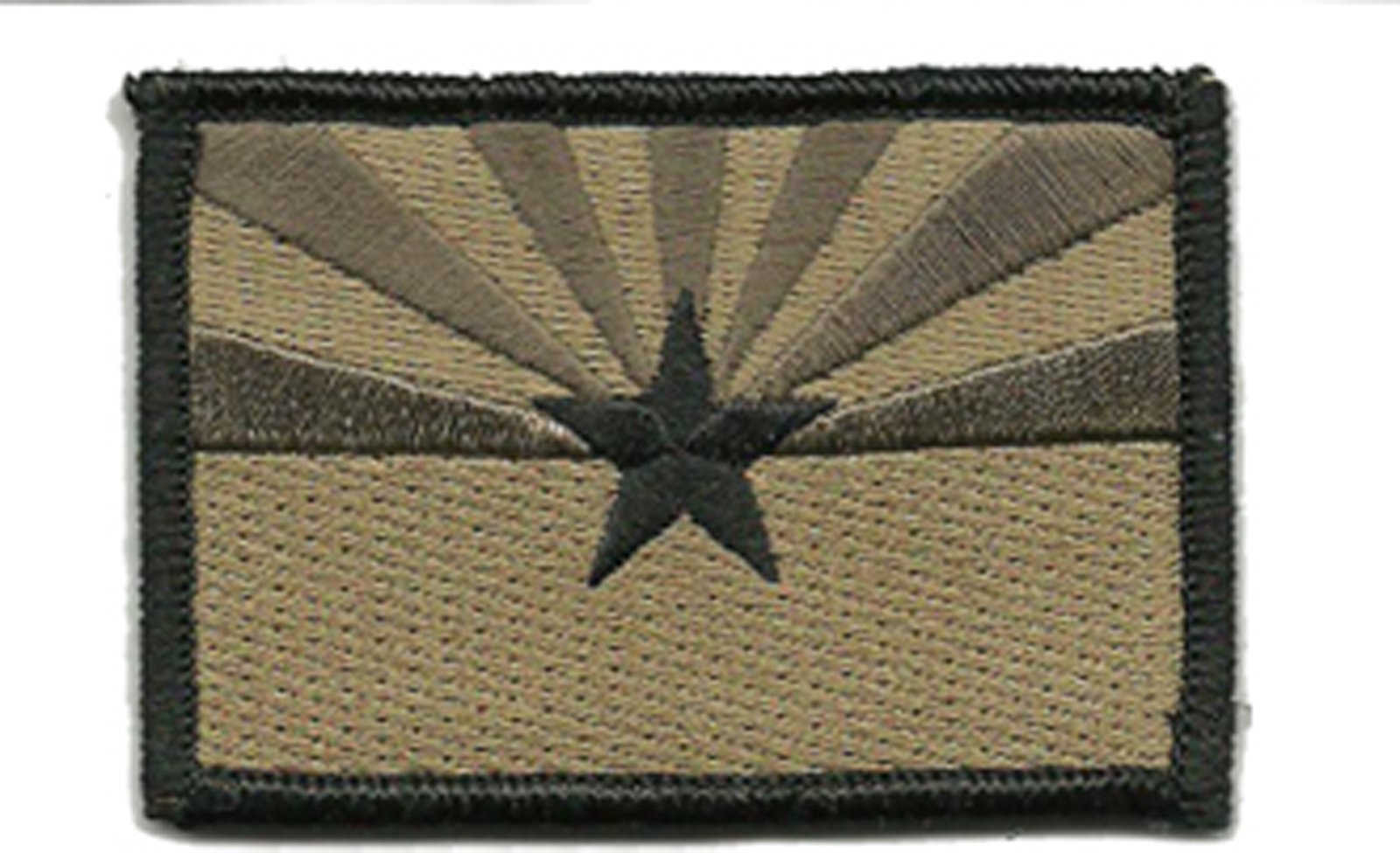 Arizona Tactical Patch - Coyote Tan | Military Grade Hook & Loop Morale Patch for Tactical Gear, Hats & Backpacks | Perfect for Outdoor Adventures, Airsoft & Military Enthusiasts