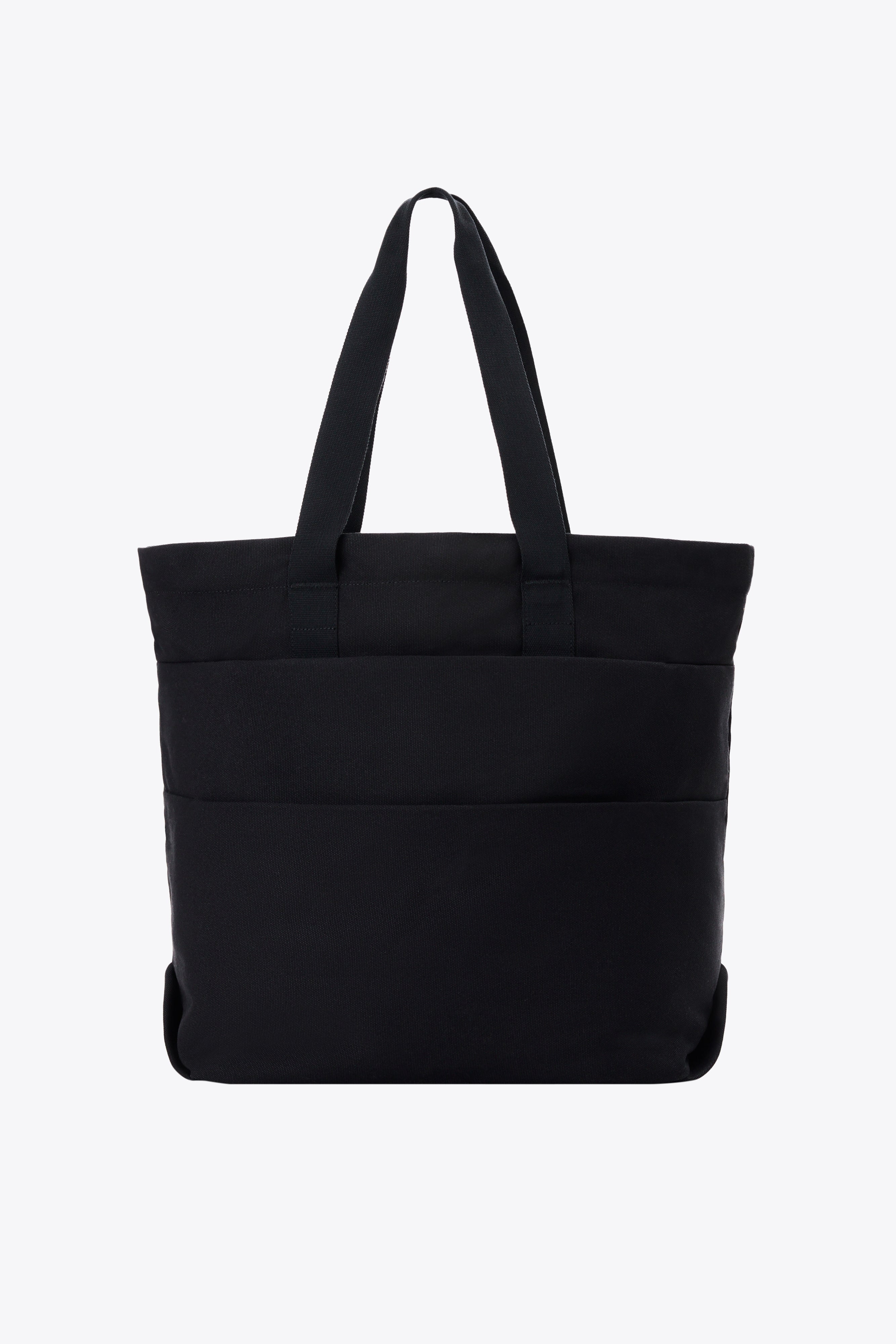 Durable Black Utility Tote Bag - Heavy Duty Shopping Grocery Beach Tote with Reinforced Handles for Women & Men - Perfect for Groceries, Beach Trips, and Everyday Use