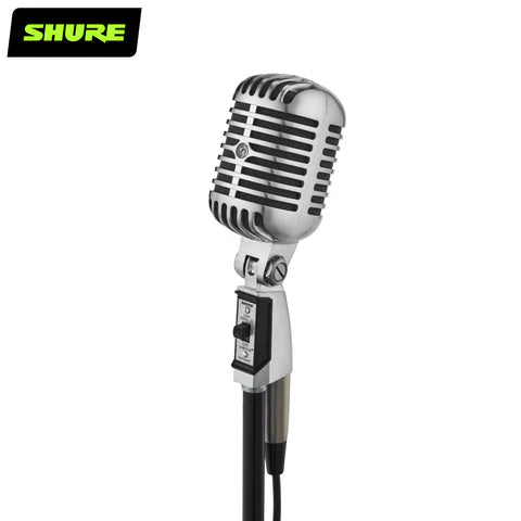 Shure 55SH Series II Unidyne Dynamic Vocal Microphone - Professional Studio & Live Performance Mic for Singers, Podcasters & Broadcasters - Perfect for Recording, Streaming & Stage Performances