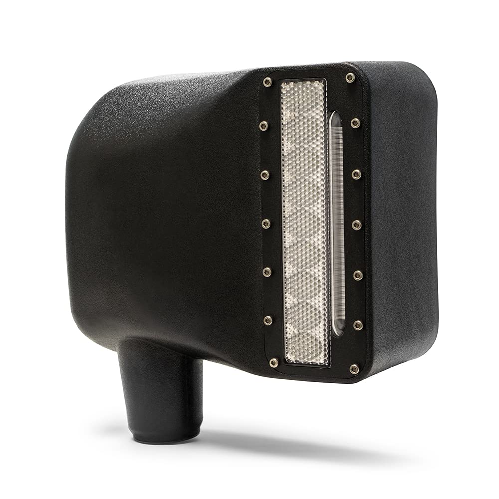 DV8 Offroad Mirror Cover with LED Auxiliary Lights & Turn Signals for 2007-2018 Jeep Wrangler JK - Replacement Pair (BCM27W3W) - Off-Road Adventure & Night Driving Safety Upgrade