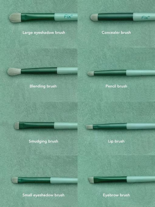 Premium 13-Piece Celebrity Makeup Brush Set by Fozzby - Soft Fluffy Pouch Included - Professional Cosmetic Brushes for Foundation, Blending, Contouring - Perfect for Makeup Artists & Beauty Enthusiasts