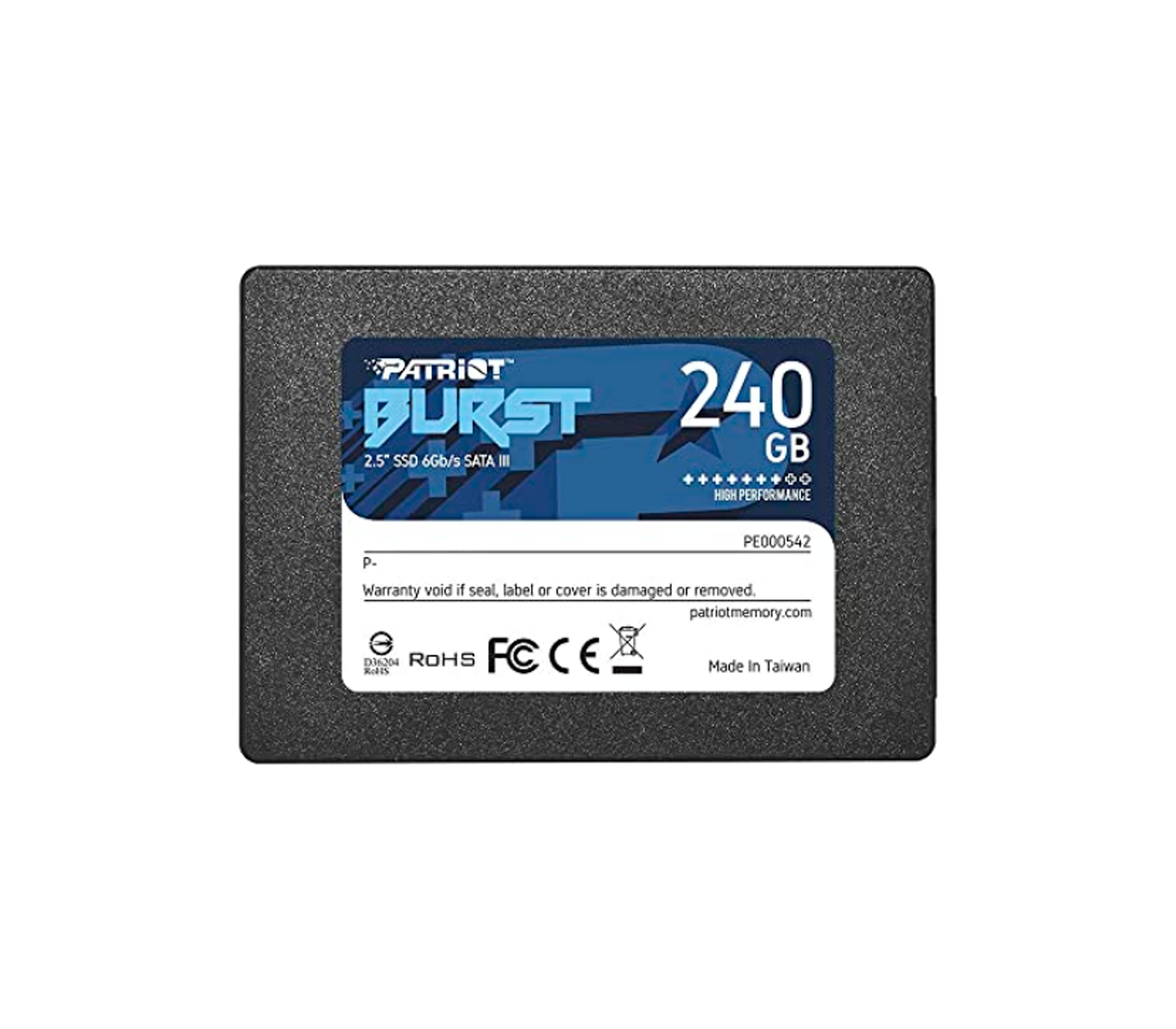 Patriot 240GB SSD 2.5 Inch SATA III Internal Solid State Drive - High Speed Performance for Laptop & Desktop PC Upgrades, Gaming, and Data Storage
