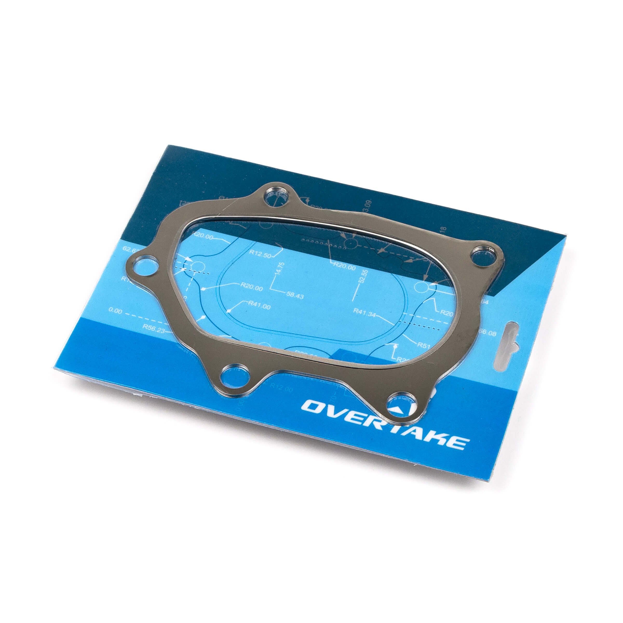 Overtake Exhaust Gasket Set for 2002-2014 Subaru WRX & 2004-2021 STI - High Performance Replacement Gasket Kit for Turbocharged Engines - Perfect for Performance Upgrades and Exhaust System Repairs