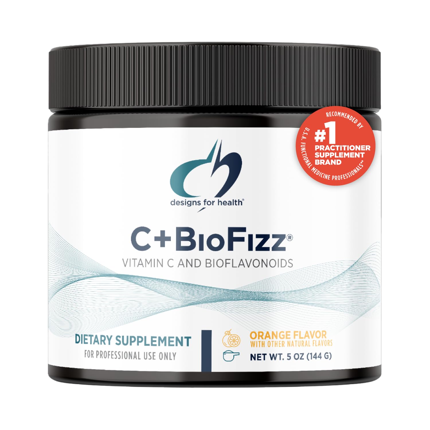 Designs for Health C+BioFizz Vitamin C Powder Drink Mix with Bioflavonoids - High Potency Immune & Antioxidant Support Supplement - Vegan, 36 Servings (144g) - Perfect for Daily Wellness & Immune Boosting