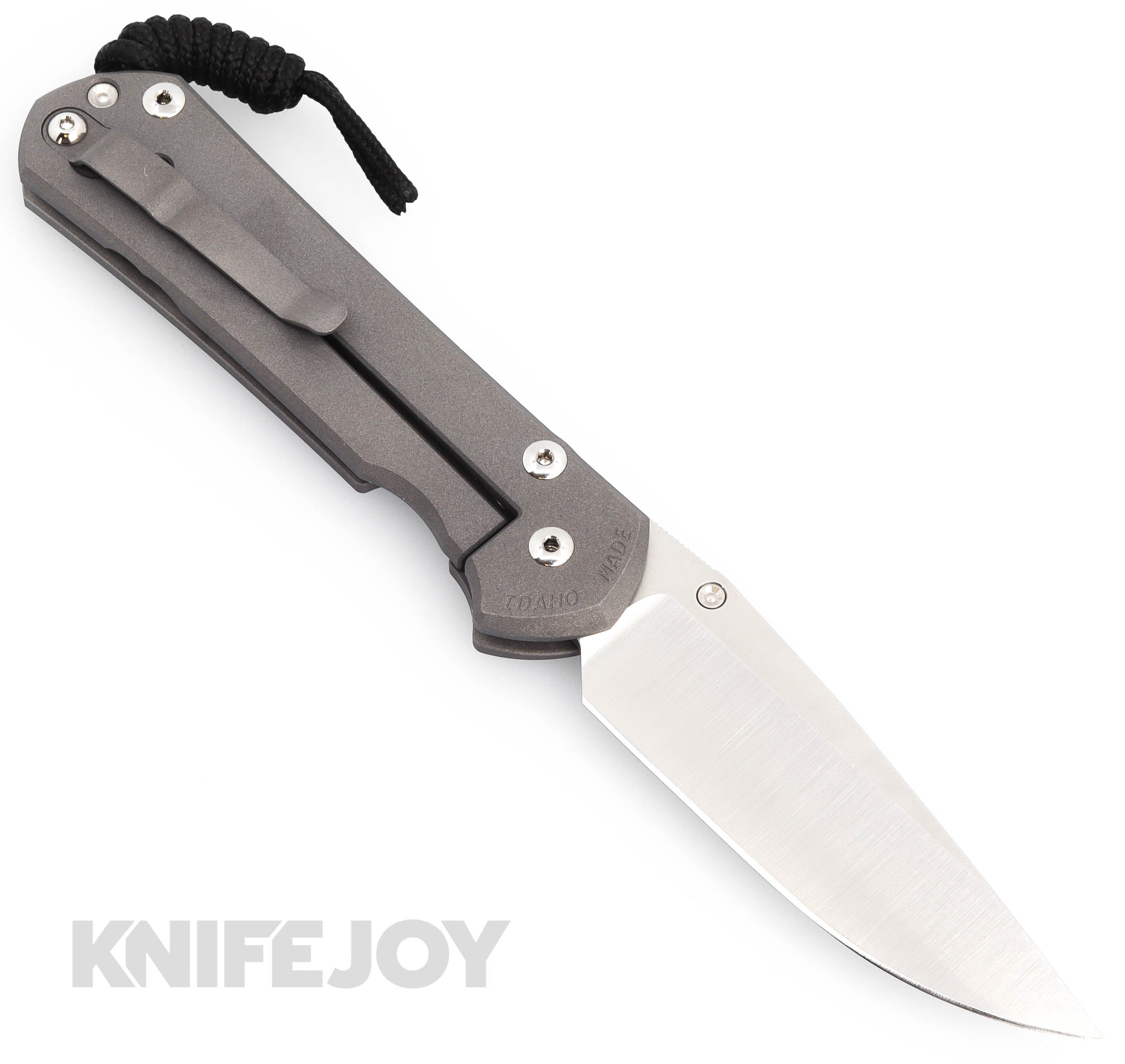 Chris Reeve Knives Large Sebenza 31 Drop Point Magnacut Blade - Premium Titanium Handles with Unique Graphic Design | Perfect for Outdoor Survival, Camping & EDC Collection