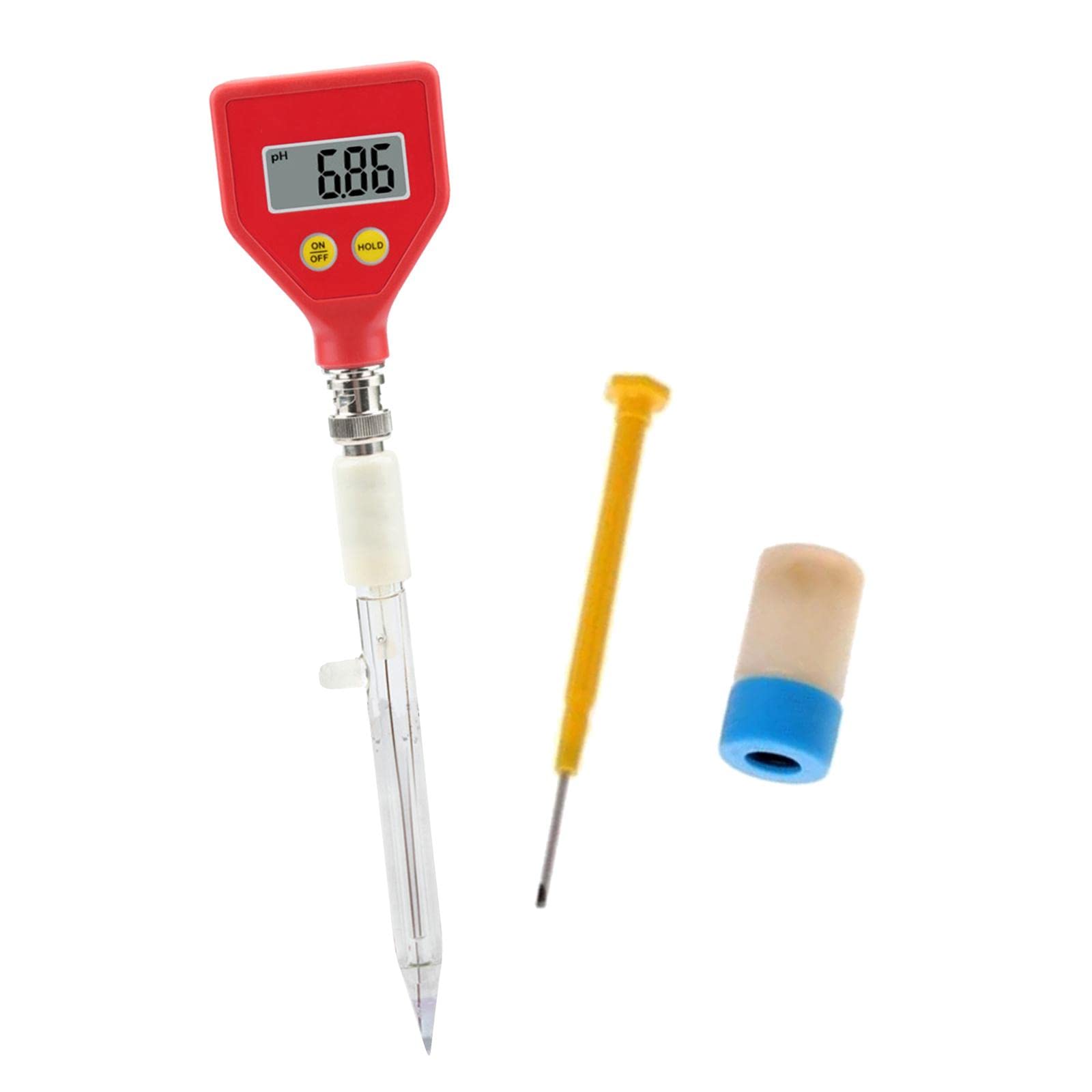 CALANDIS Digital pH Meter - High Accuracy Water Tester for Drinking Water, Hydroponics, Aquariums & Pools | Portable pH Testing Kit for Home, Lab & Outdoor Use