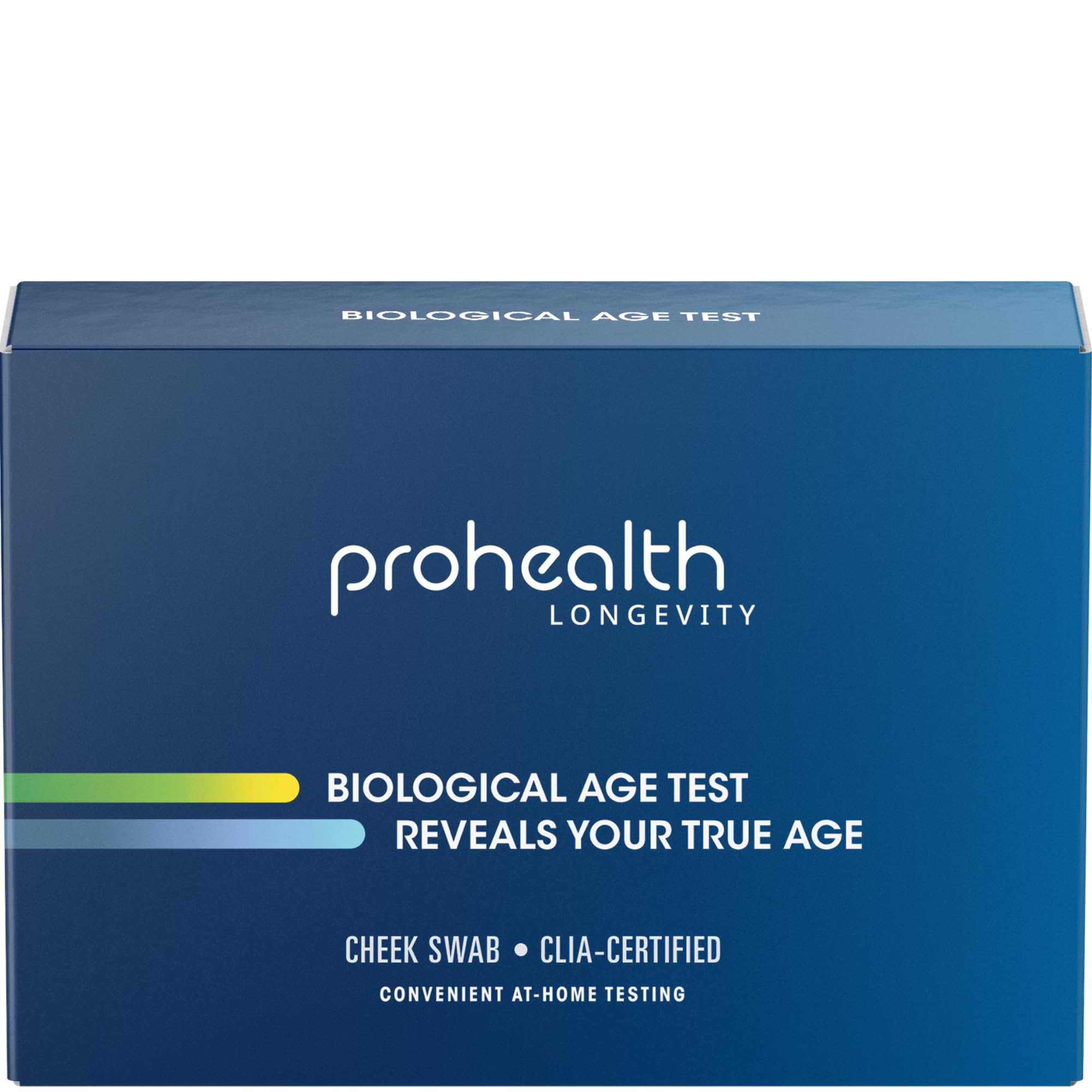 ProHealth At-Home Biological Age Test Kit - Advanced Epigenetic Testing for Telomere Length & Aging Rate | Clinically Researched DNA Methylation Analysis | Track Your Health & Longevity Progress at Home | Perfect for Health Enthusiasts & Wellness Tracking