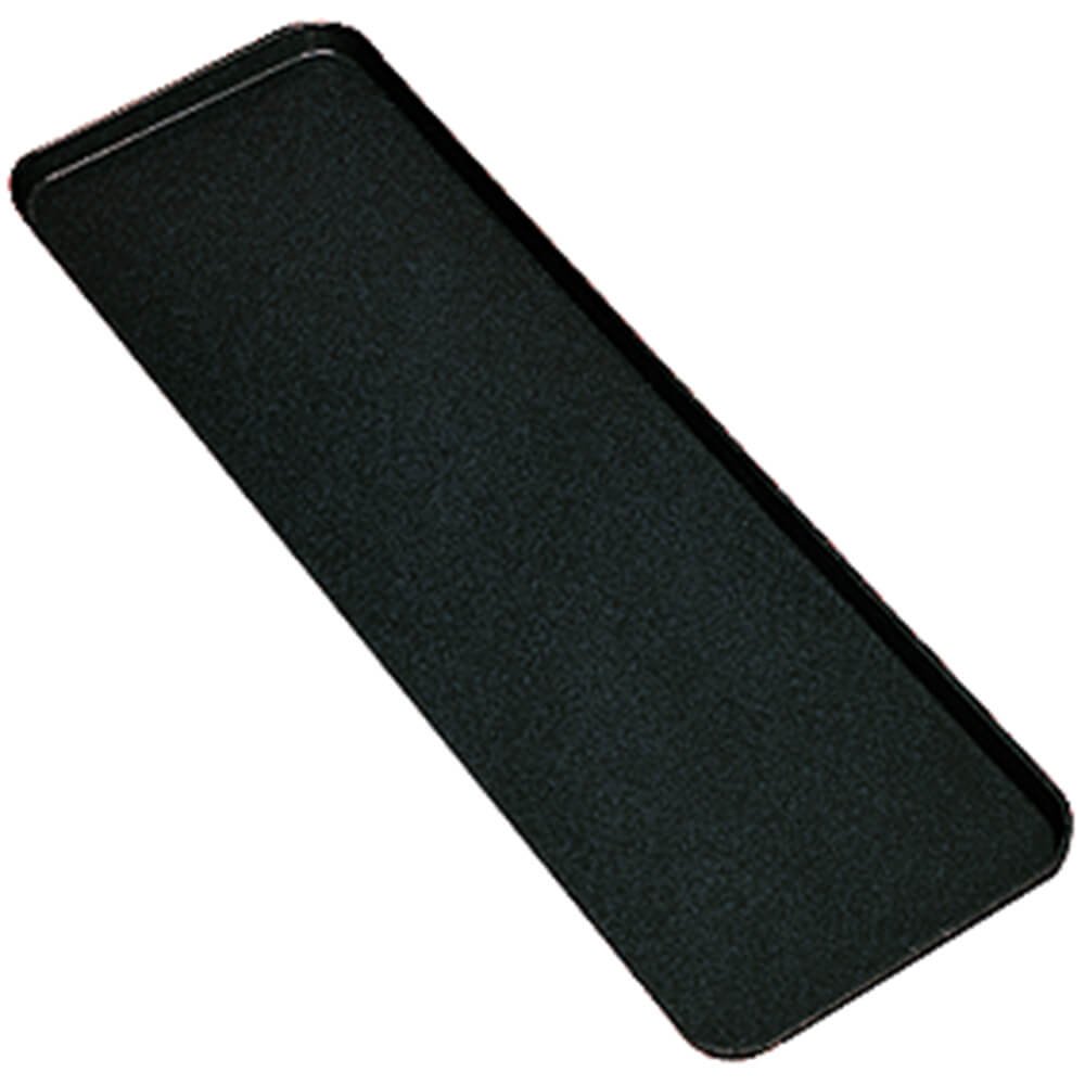 Black Fiberglass Market Tray - Durable & Lightweight for Outdoor Vendors