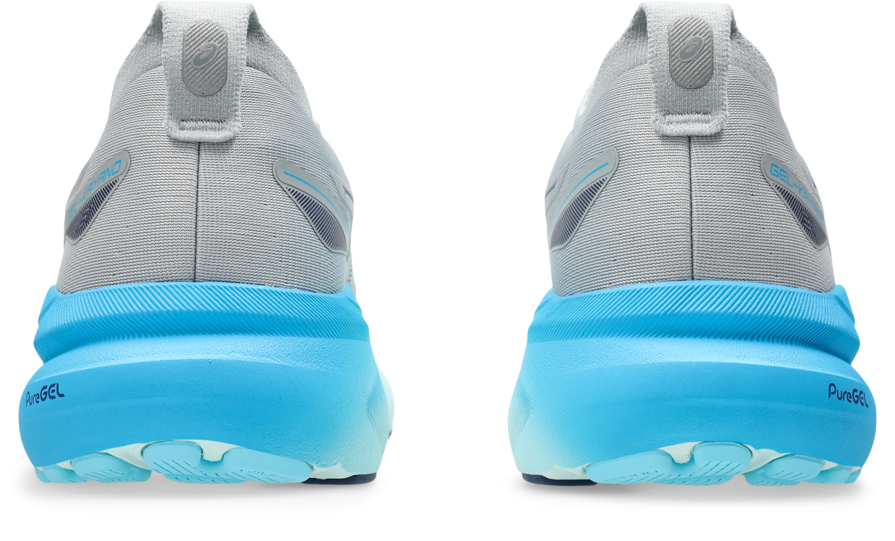 ASICS Women's GEL-Kayano 31 Running Shoes - Piedmont Grey/Digital Aqua - Stability & Cushion for Long Distance Running, Jogging, Gym Workouts
