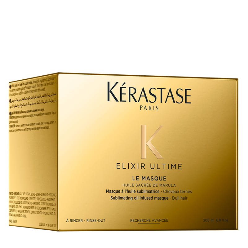 Kérastase Elixir Oil Infused Hair Mask - 200ml Deep Conditioning Treatment for Dull & Damaged Hair - Revitalizing Hair Care for Dry, Frizzy Hair - Perfect for Salon-Quality At-Home Treatments