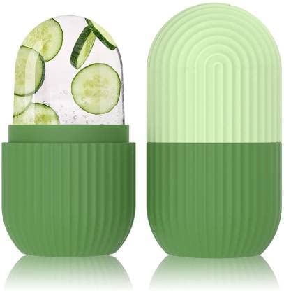 Vroxy Ice Roller for Face & Eye Massage - Reusable & Unbreakable Facial Tool for Glowing Skin, Tightening & Reducing Puffiness | Perfect for Morning Routine, Post-Workout Recovery & Spa Day at Home