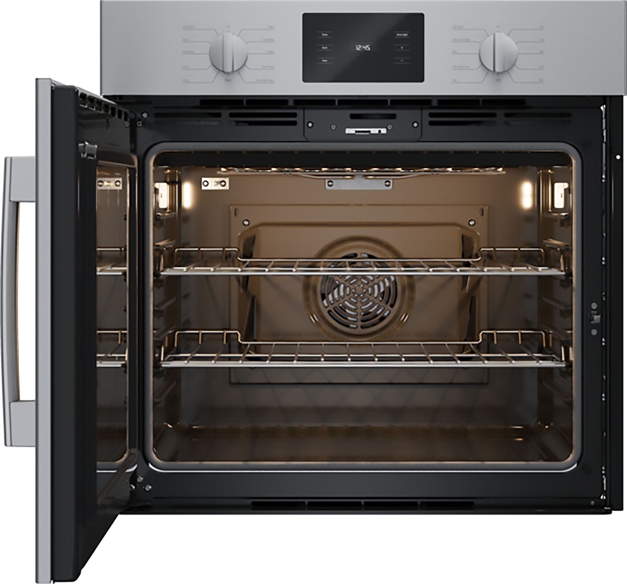 Bosch 500 Series 4.6 Cu. Ft. Stainless Steel Wall Oven - HBL5455LUC | Built-in Electric Oven for Modern Kitchen | Perfect for Baking, Roasting & Family Cooking