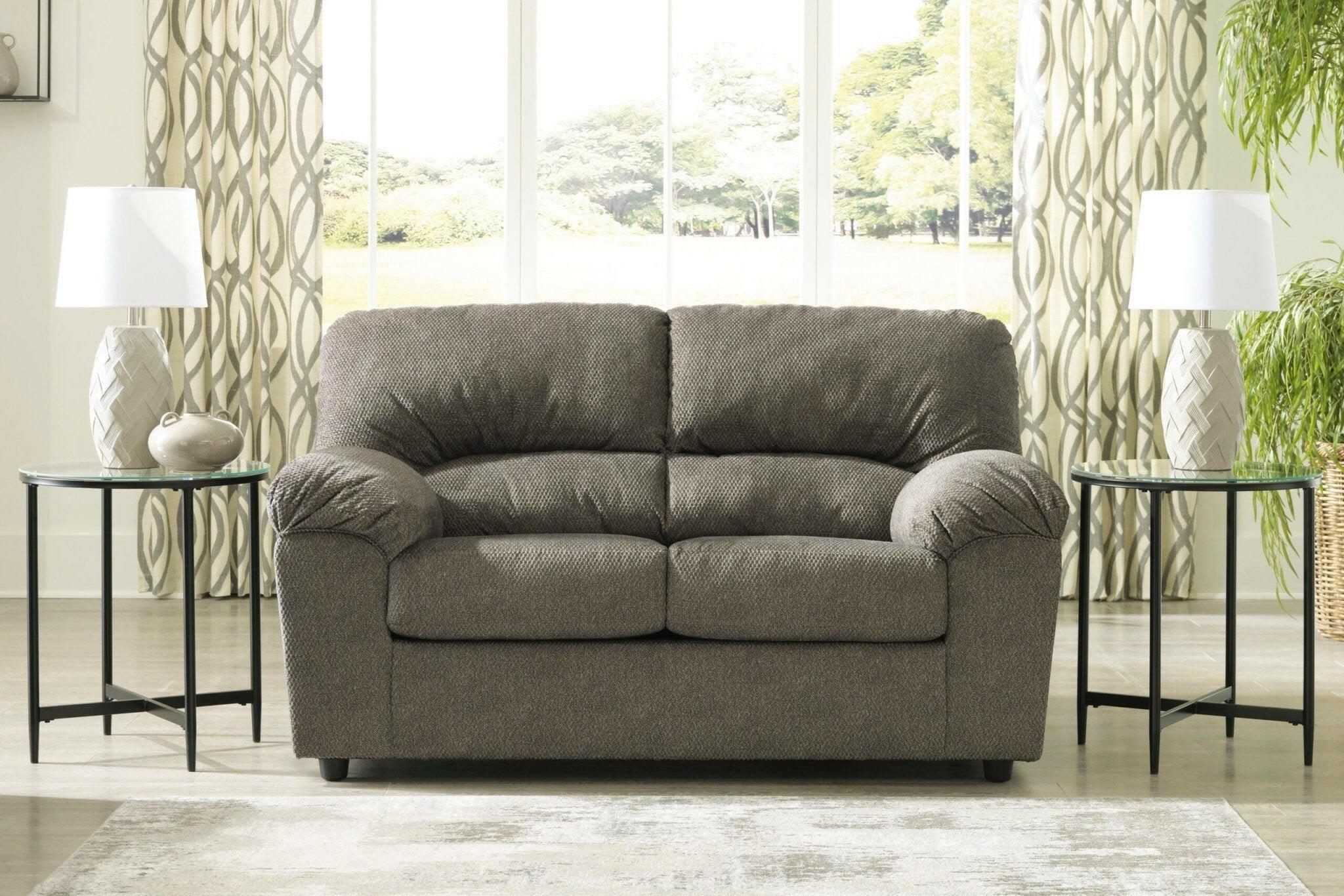 Norlou 3-Piece Sofa and Loveseat Set 29502 - Modern Living Room Furniture for Small Spaces, Apartment & Home Decor