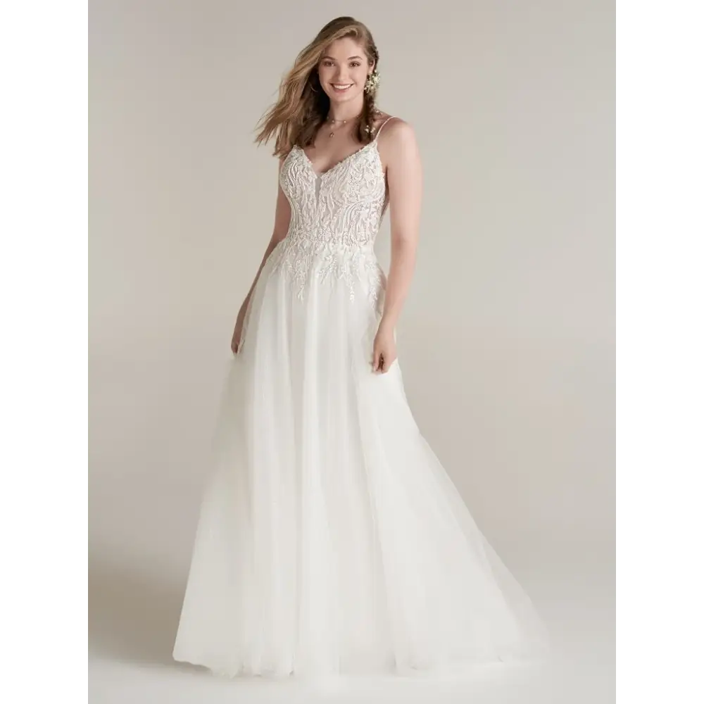 Barbara by Rebecca Ingram Wedding Dress Sample Sale - Designer Bridal Gowns for Church Ceremony, Beach Wedding & Formal Reception