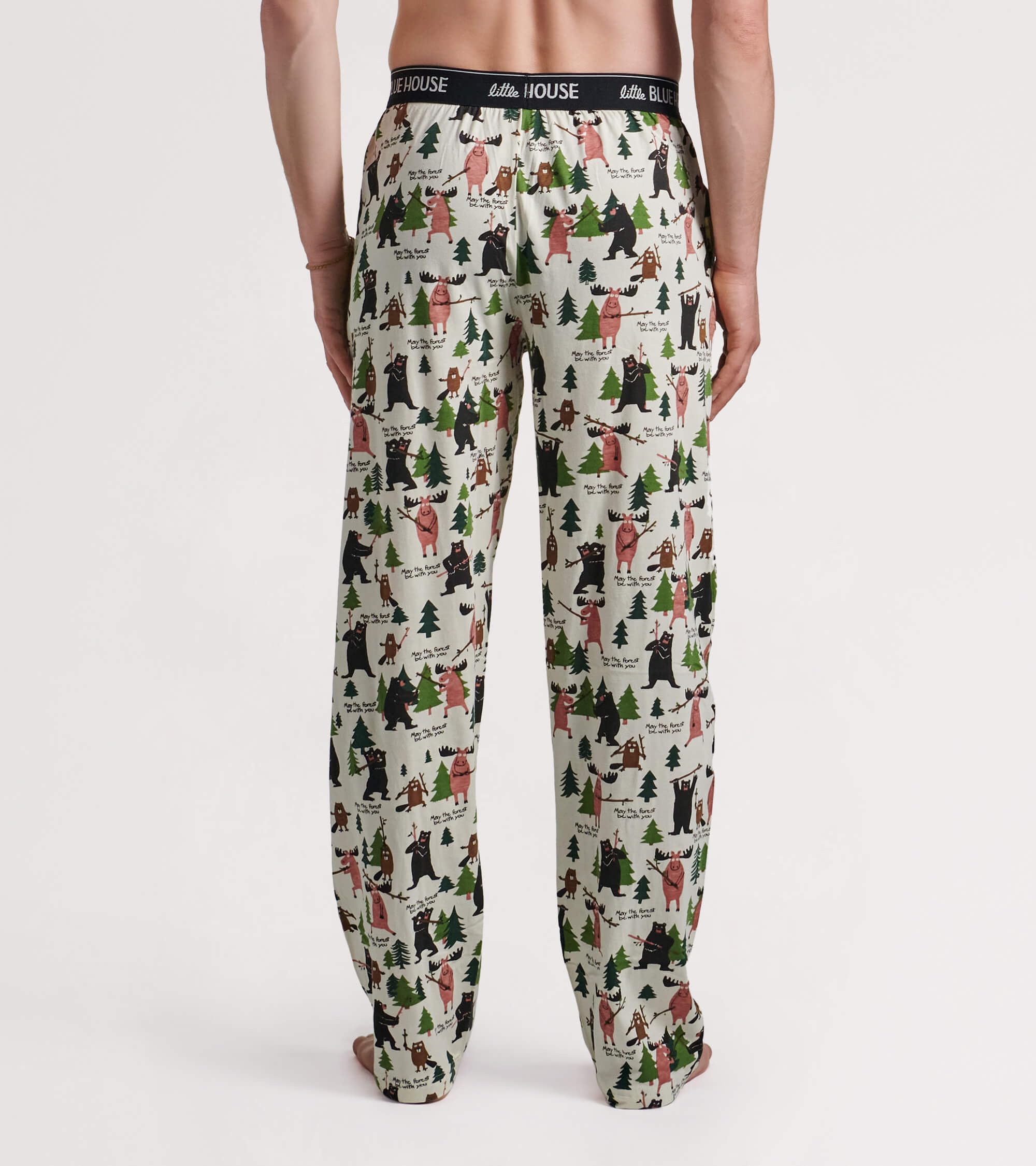 Men's Comfortable Jersey Pajama Pants - Soft Cotton Sleepwear for Lounge & Relaxation at Home