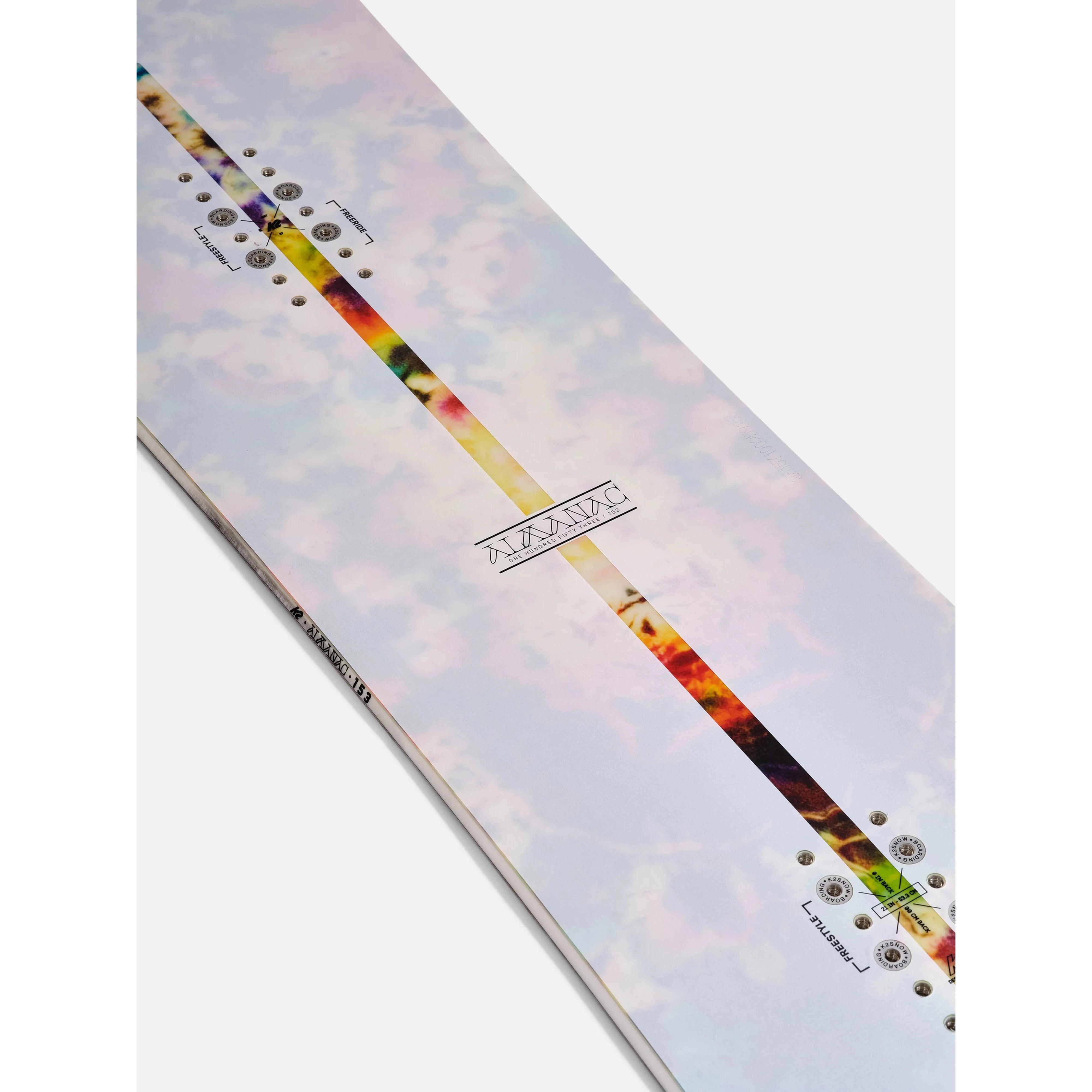 K2 Almanac Snowboard 2025 - All-Mountain Freestyle Snowboard for Men & Women | Perfect for Powder, Park & Freeride | Durable Construction & Responsive Ride