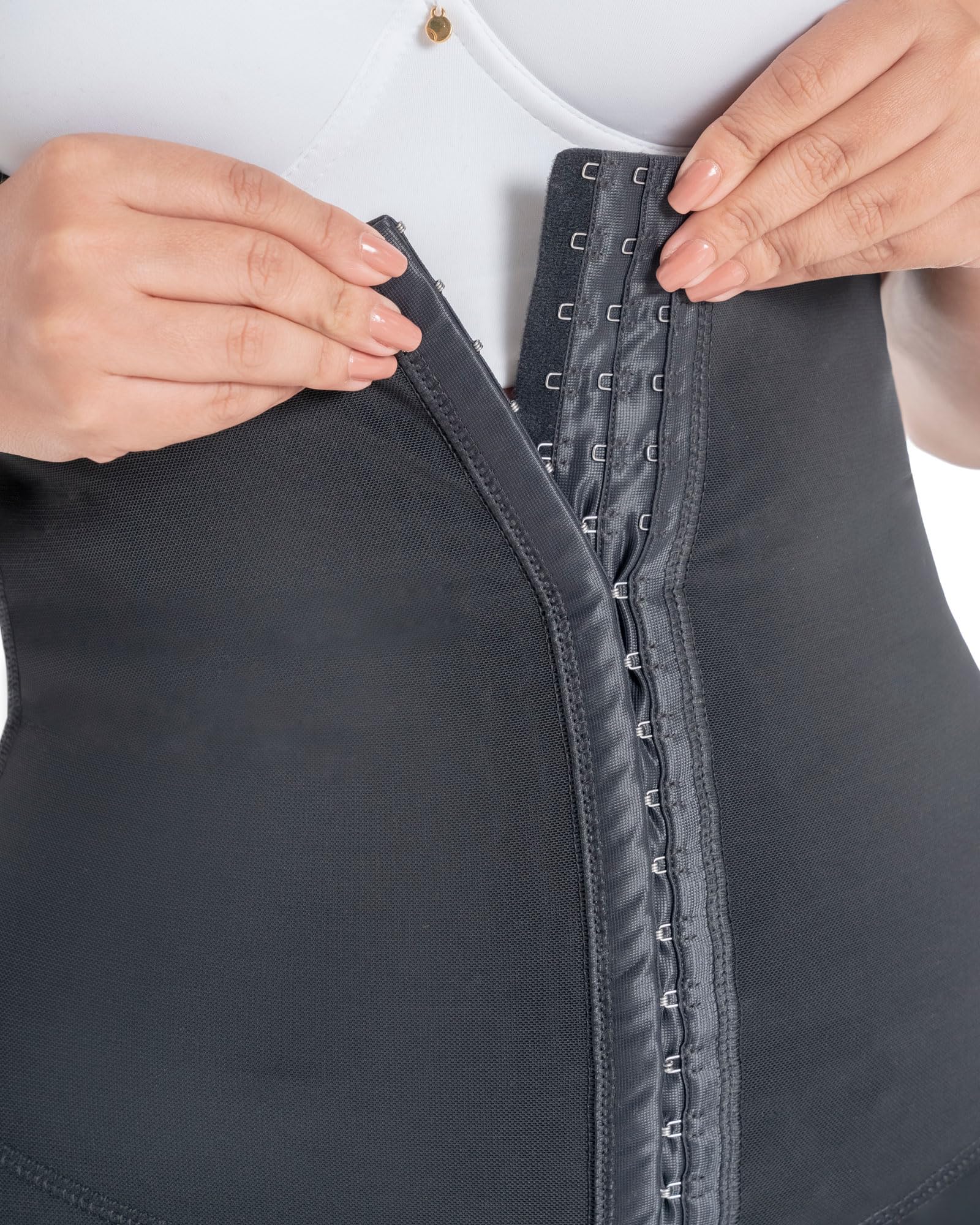 DELIÉ by Fajas DPrada 09111 Colombian Postpartum Girdle - Full Body Shaper for Women - Post Surgery Recovery & Waist Trainer - Perfect for C-Section Recovery & Body Contouring After Pregnancy