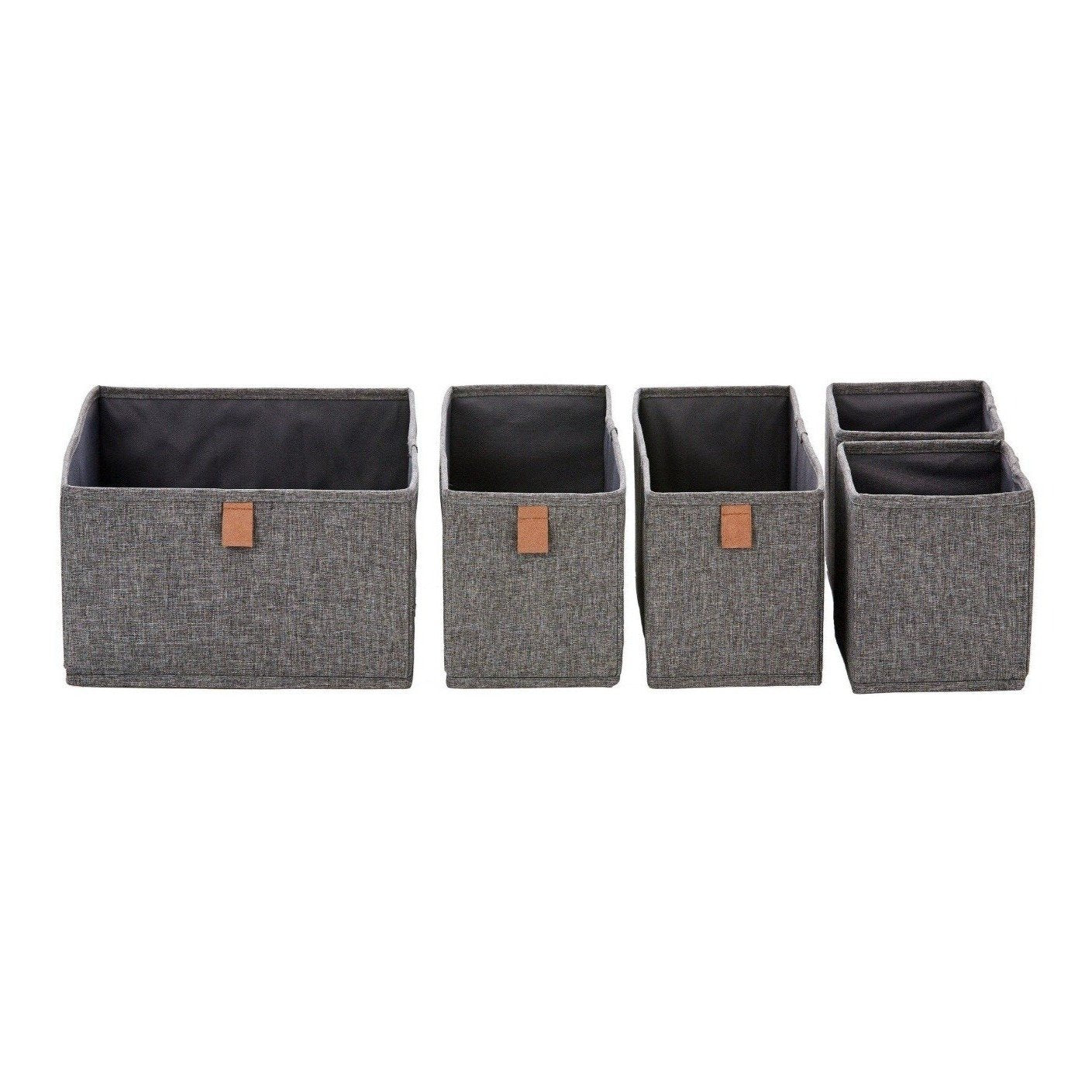 Premium Grey Closet Organizers - Space-Saving Storage Solutions for Bedroom, Closet & Wardrobe Organization
