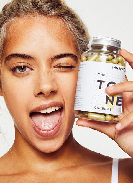 Innermost The Tone Vegan Capsules - Plant-Based Wellness Supplement for Energy & Vitality | Perfect for Active Lifestyles & Daily Wellness Routines