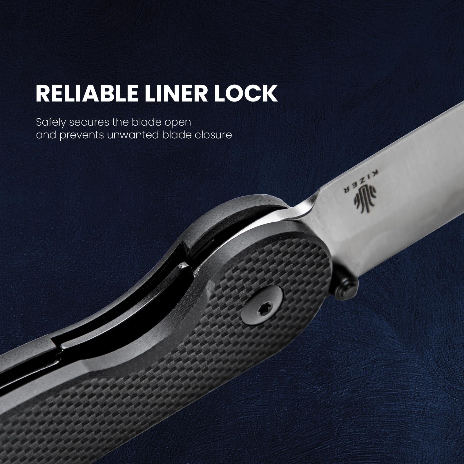 Kizer Seahorse EDC Pocket Knife - 3.03