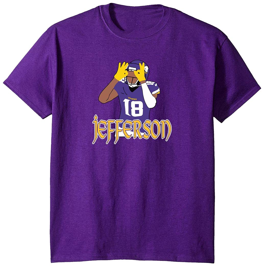 Purple Jefferson Minnesota TD Dance T-Shirt - Vintage Graphic Tee for Fans & Music Lovers - Perfect for Concerts, Parties & Casual Wear