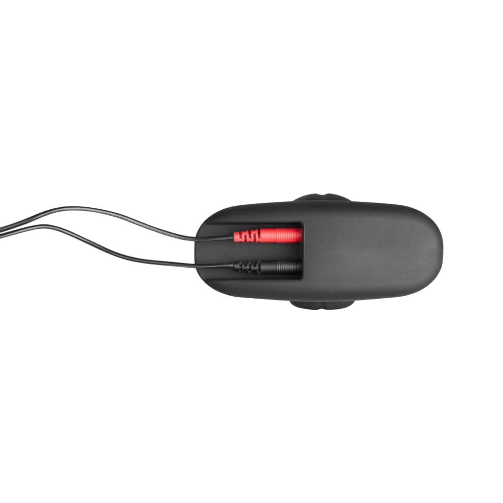 Premium Noir Rocker Electro Butt Plug - Large Black Silicone Anal Toy for Men & Women - Perfect for Couples Play, BDSM, and Solo Pleasure