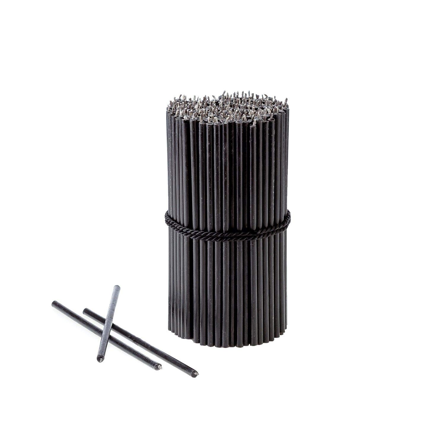 Pure Beeswax Taper Candles - No-Drip Smoke-Free for Church Prayer & Home Decor (100pcs)