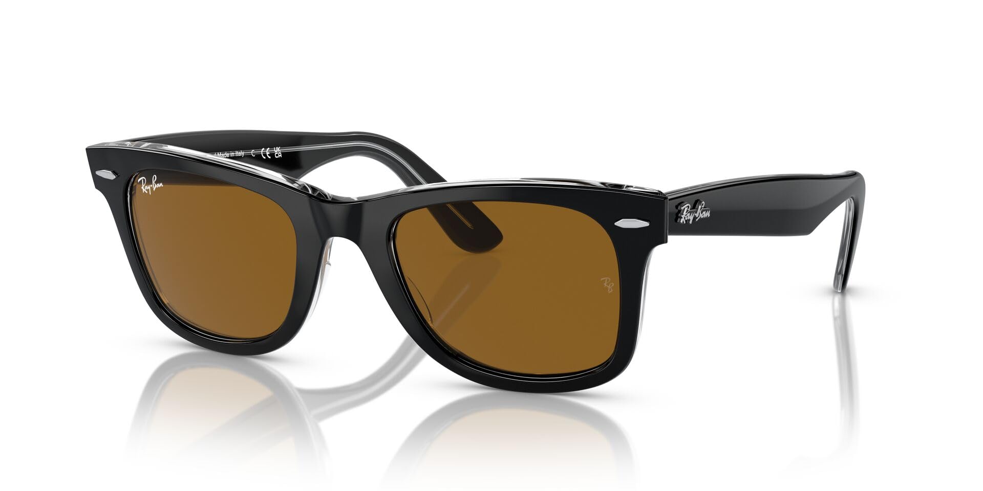 Ray-Ban RB2140 Original Wayfarer Sunglasses - Classic Polarized UV Protection for Men & Women - Perfect for Driving, Beach, and Outdoor Activities