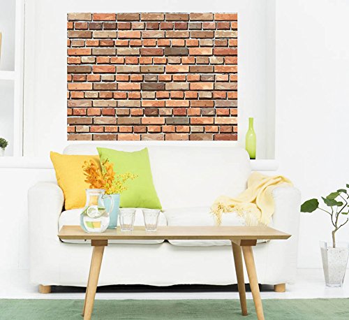 Wall26 Removable Brick Wall Sticker - 24x32