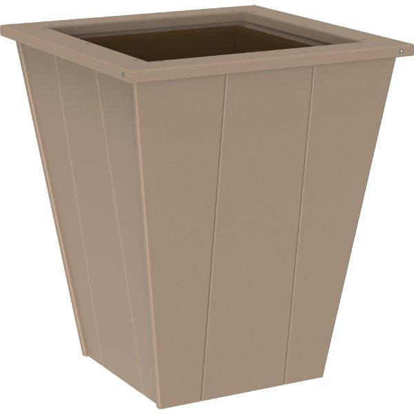 Premium 26-Inch Elite Planter by LuxCraft - Modern Indoor/Outdoor Flower Pot for Home Decor, Garden & Patio