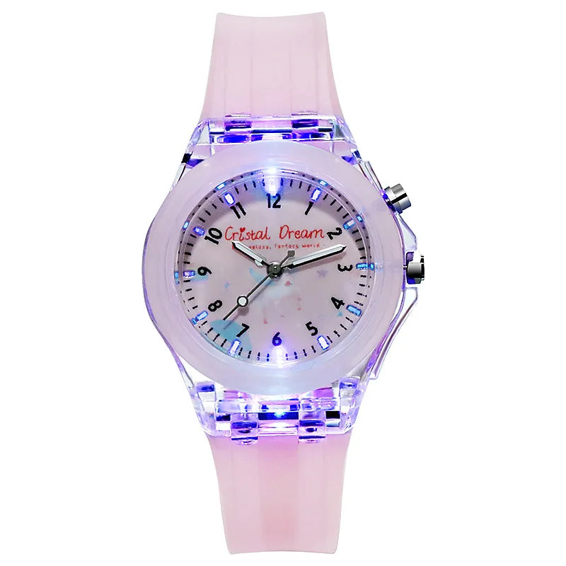 Waterproof LED Flash Wristwatch for Men Women - Digital Sports Watch with Alarm, Stopwatch - Perfect for Running, Hiking, Gym Workouts