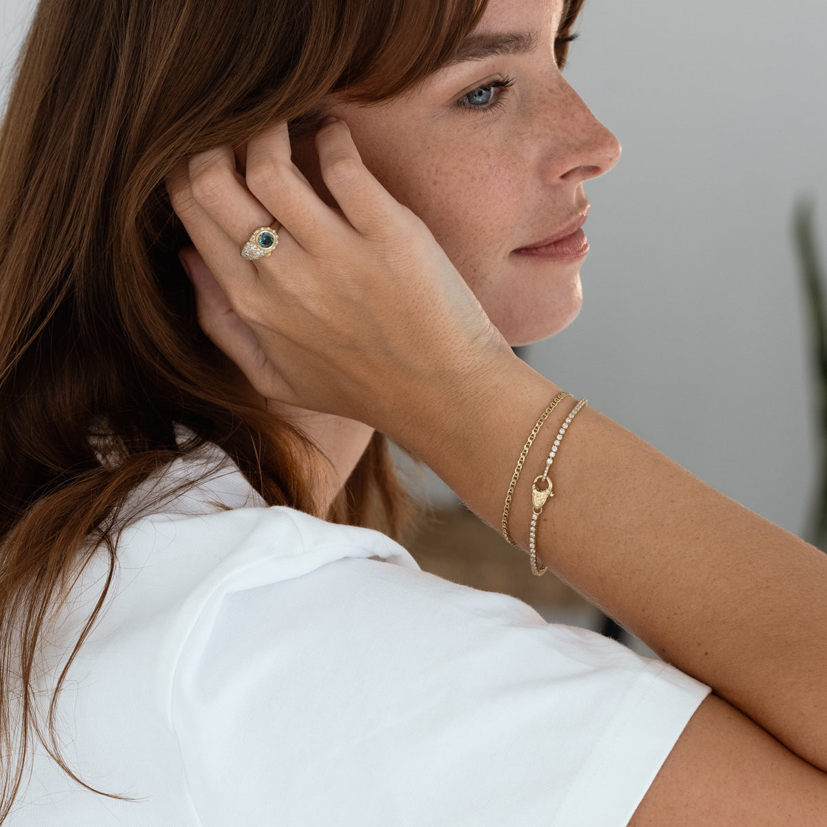 Sicily Chain Bracelet for Women - Elegant Gold & Silver Layered Bracelet Set - Perfect for Everyday Wear, Gifts & Special Occasions