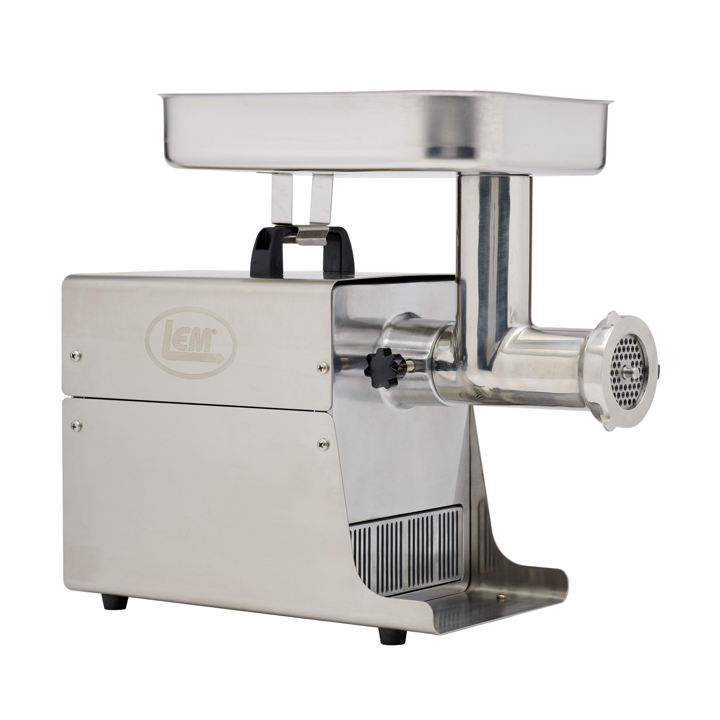 LEM Products BigBite #8 0.5HP Stainless Steel Electric Meat Grinder - Dual Grind Technology for Home Kitchen & Commercial Use - Perfect for Grinding Beef, Pork, Sausage & More