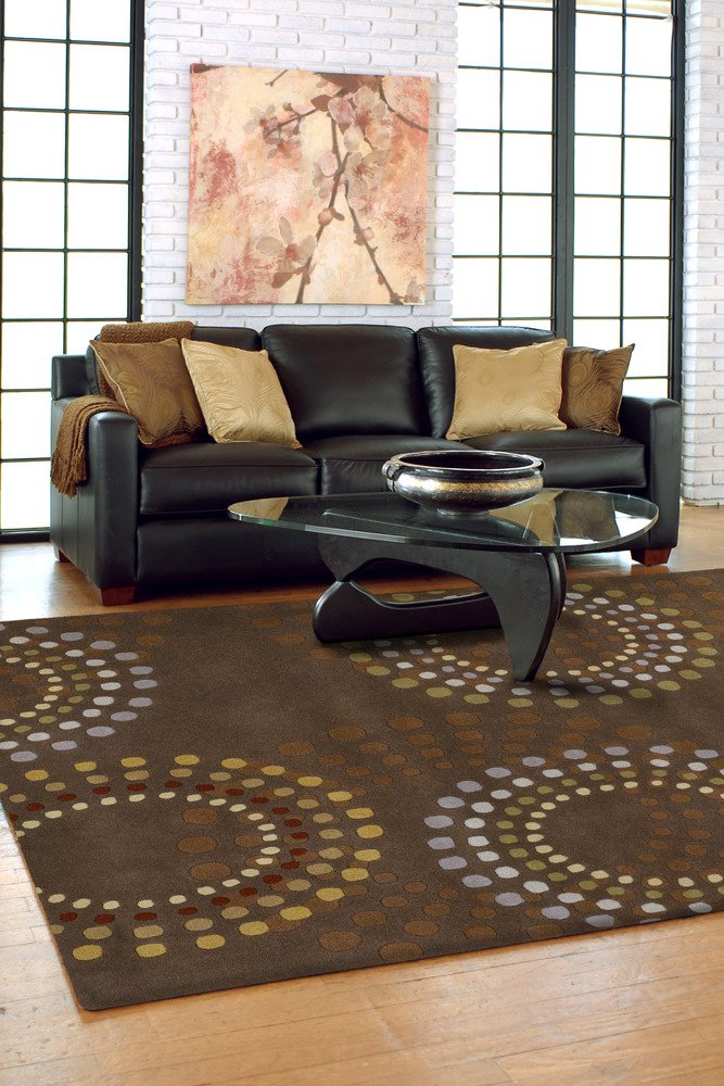 Premium Surya FM-7107 Forum Chocolate 3x12 Feet Area Rug - Soft & Durable Handmade Rug for Living Room, Bedroom, or Office Decor