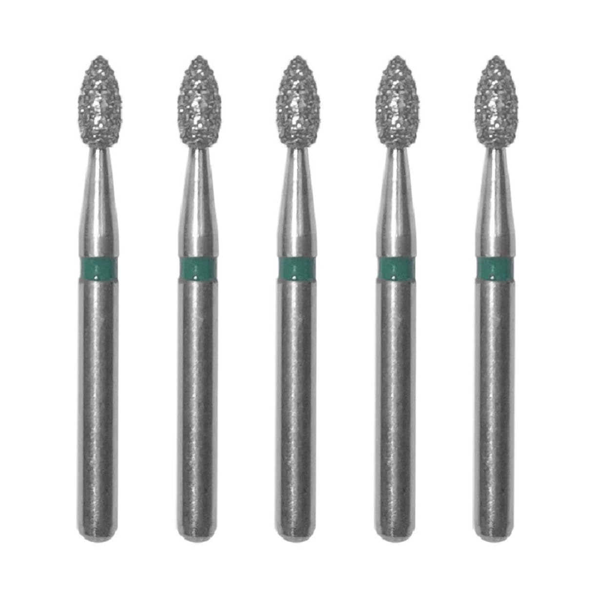 100Pcs Diamond Burrs FG Rotary File Burs for Rotary Grinder Tools - 10 Packs of Grinding & Polishing Bits for Metal, Wood, Glass (FO32C) - Perfect for DIY Crafts, Jewelry Making & Metalworking Projects