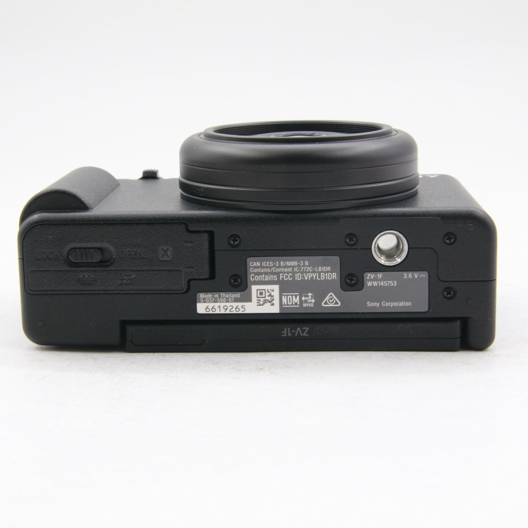 Open Box Excellent Sony ZV-1F Vlogging Camera (Black) - Perfect for YouTube Content Creation, Travel Vlogging & Social Media Photography