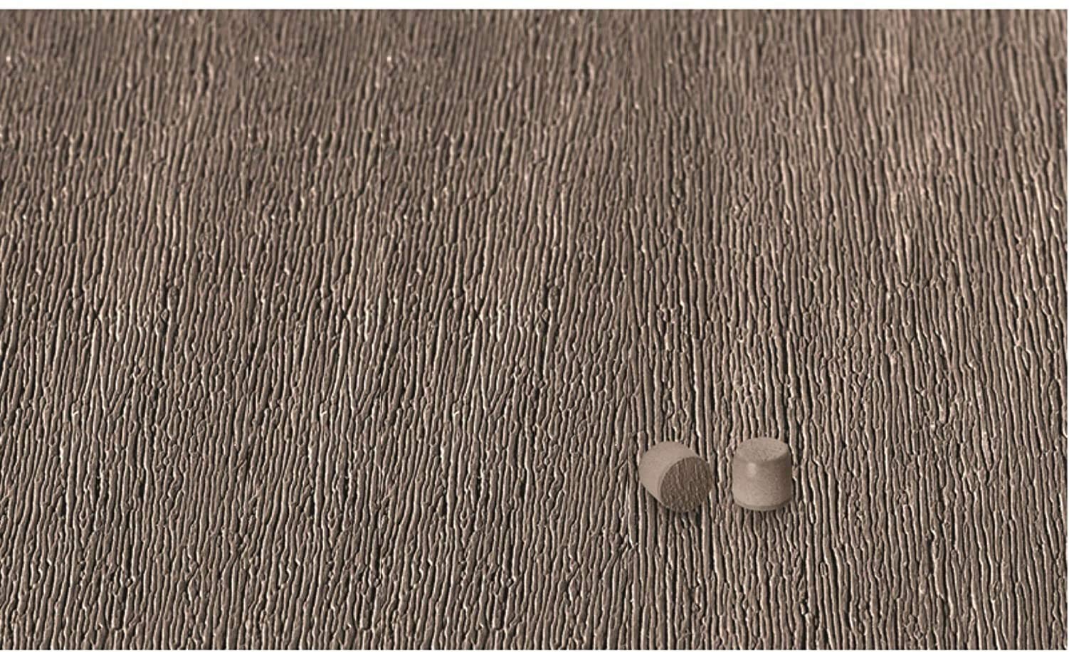 Pro Plug PVC Plugs for Azek Dark Hickory Decking - 1125 Plugs (Covers 300 sq ft) - Perfect for Decking Projects, Fence Repairs & Outdoor Construction
