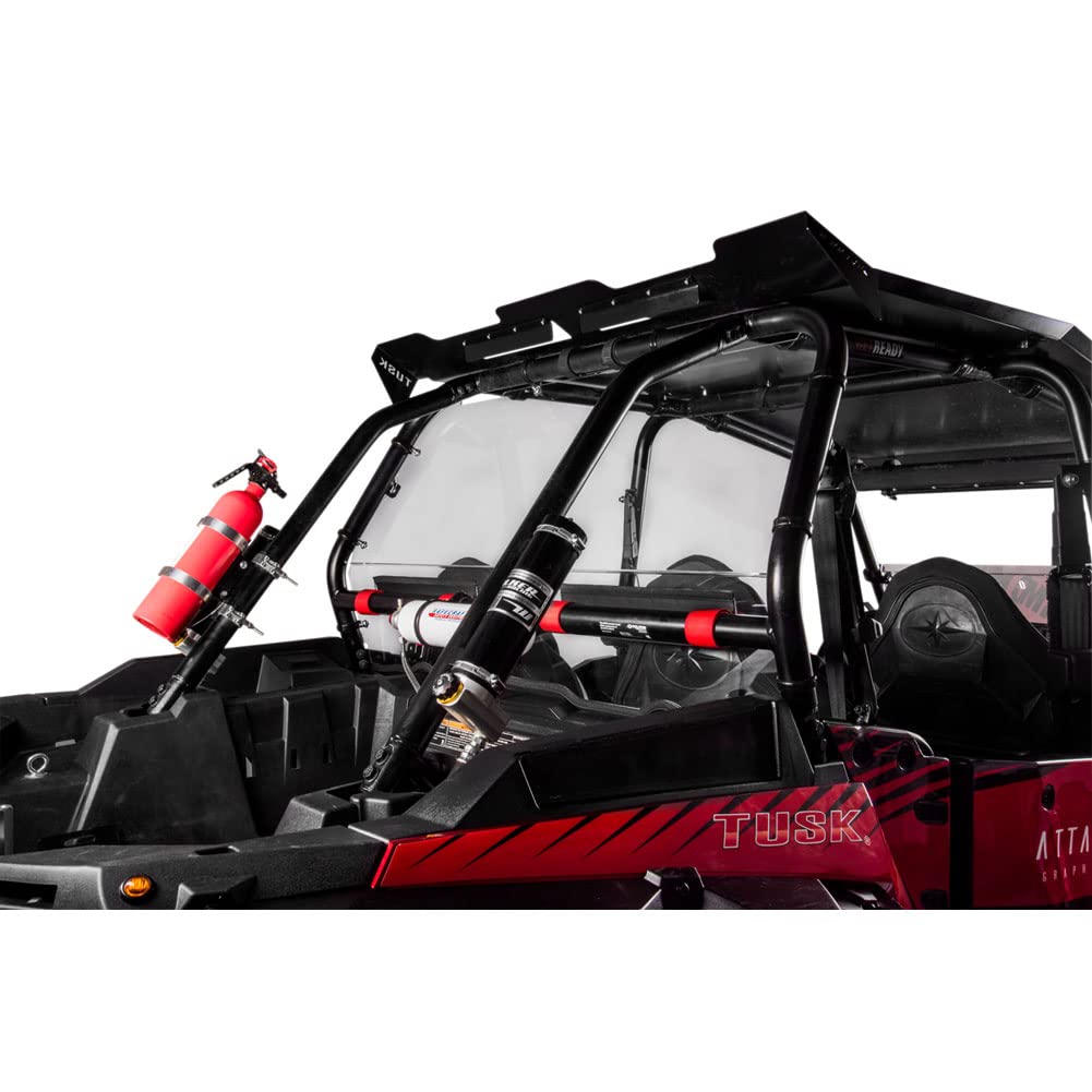 Polaris RZR XP Turbo Dynamix Edition 2018-2019 Tusk UTV Polycarbonate Rear Window - Clear Durable Replacement for Off-Road & Trail Riding Adventures