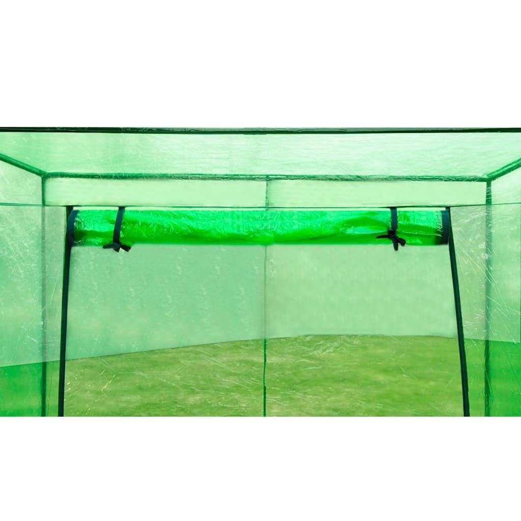 Durable Greenhouse Kit with Steel Frame & PVC Cover - Perfect for Home Gardening, Plant Growing & Backyard Greenhouses